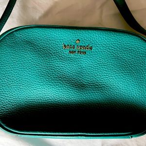 Turquoise Kate Spade crossbody bag
